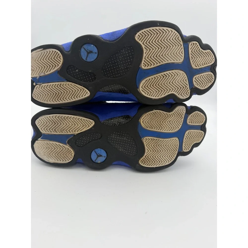 Jordan 13 Retro Hyper Royal Black Blue Sneakers 414571-040 Mens 12